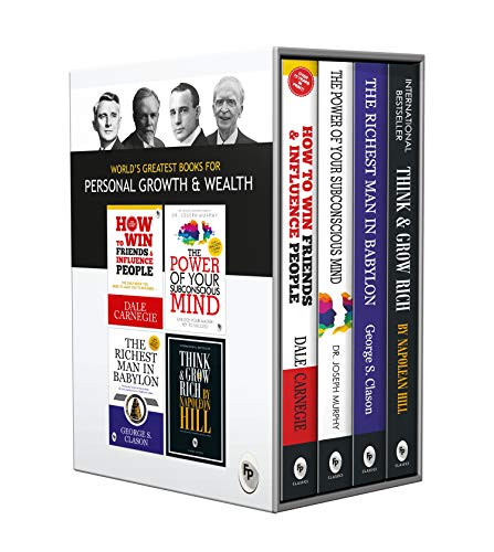 World’s Greatest Books For Personal Growth & Wealth (Set of 4 Books): Perfect Motivational Gift Set